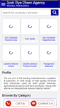 Mobile Screenshot of jyotidyechem.com